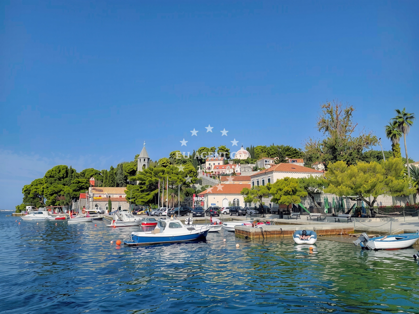Facilities and surroundings at Tihat buoy field in Buoy field in Cavtat, South Dalmatia, Croatia photo 2