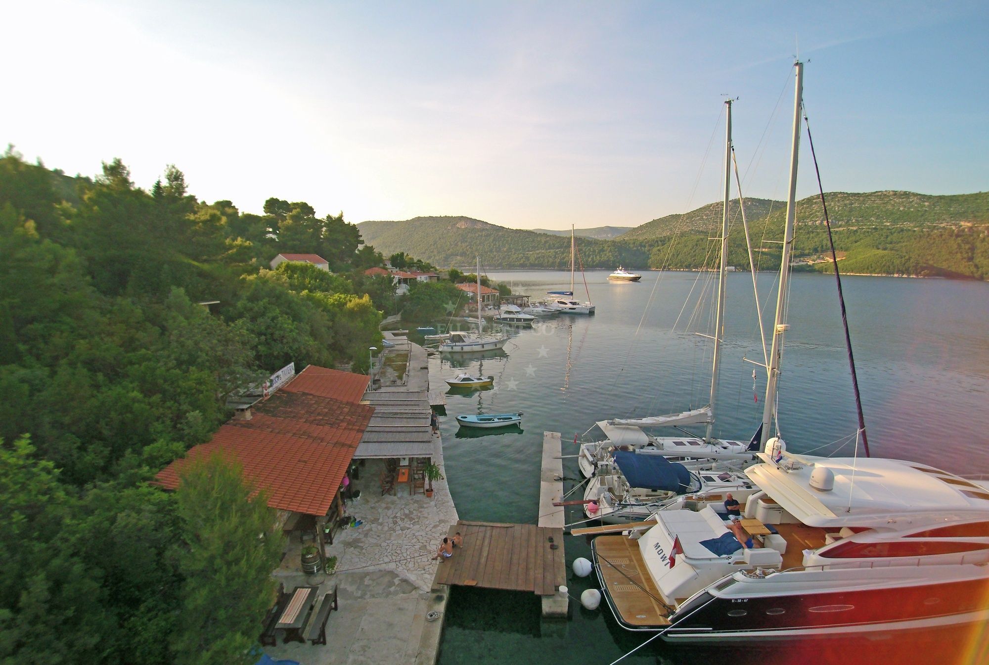 Additional view of Lukas Taverna jetty buoy field in Jetty in Kobas, South Dalmatia, Croatia photo 6