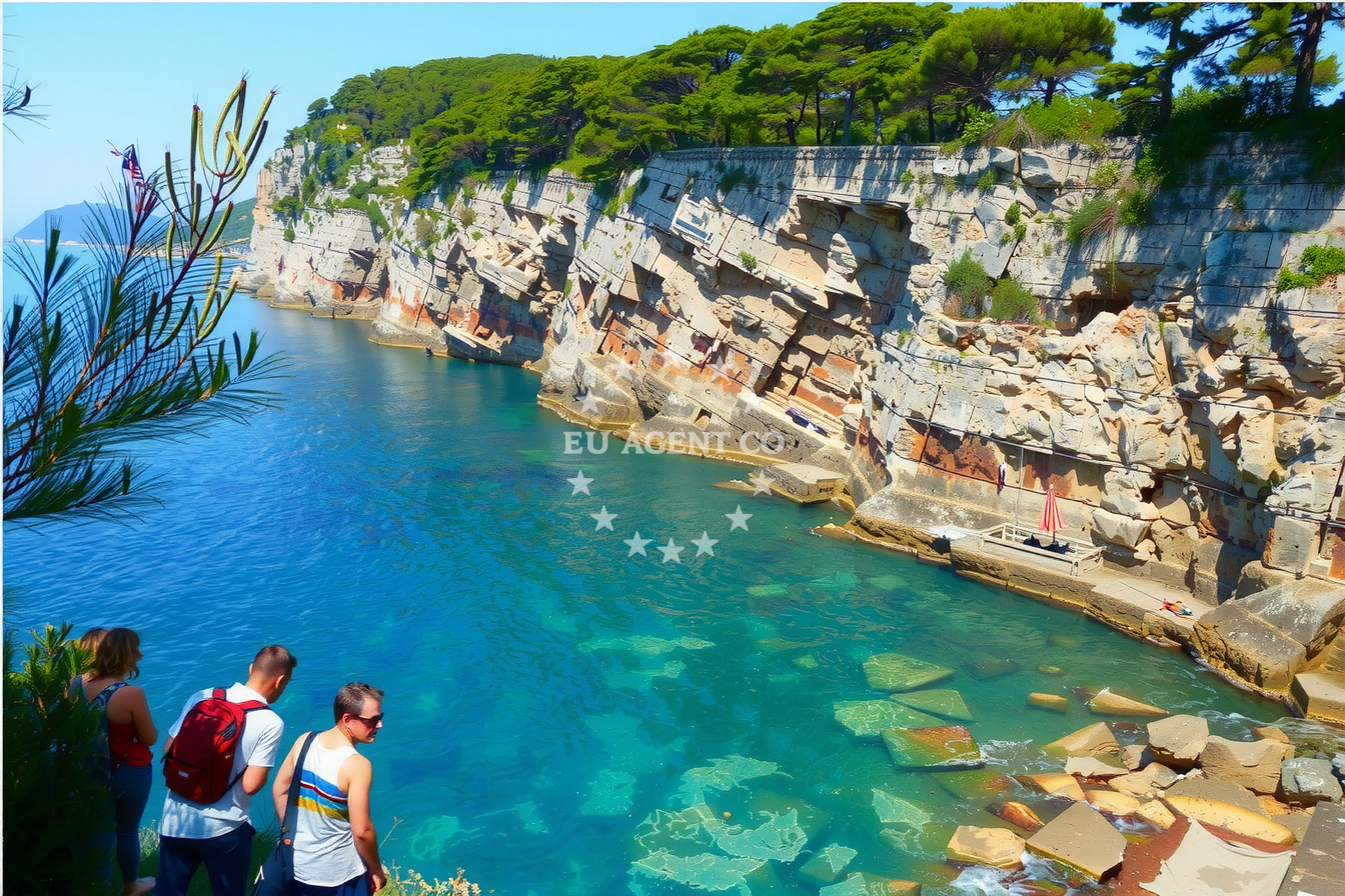 Additional view of Jetty buoy field in Jetty on the island Koločep, South Dalmatia, Croatia photo 8