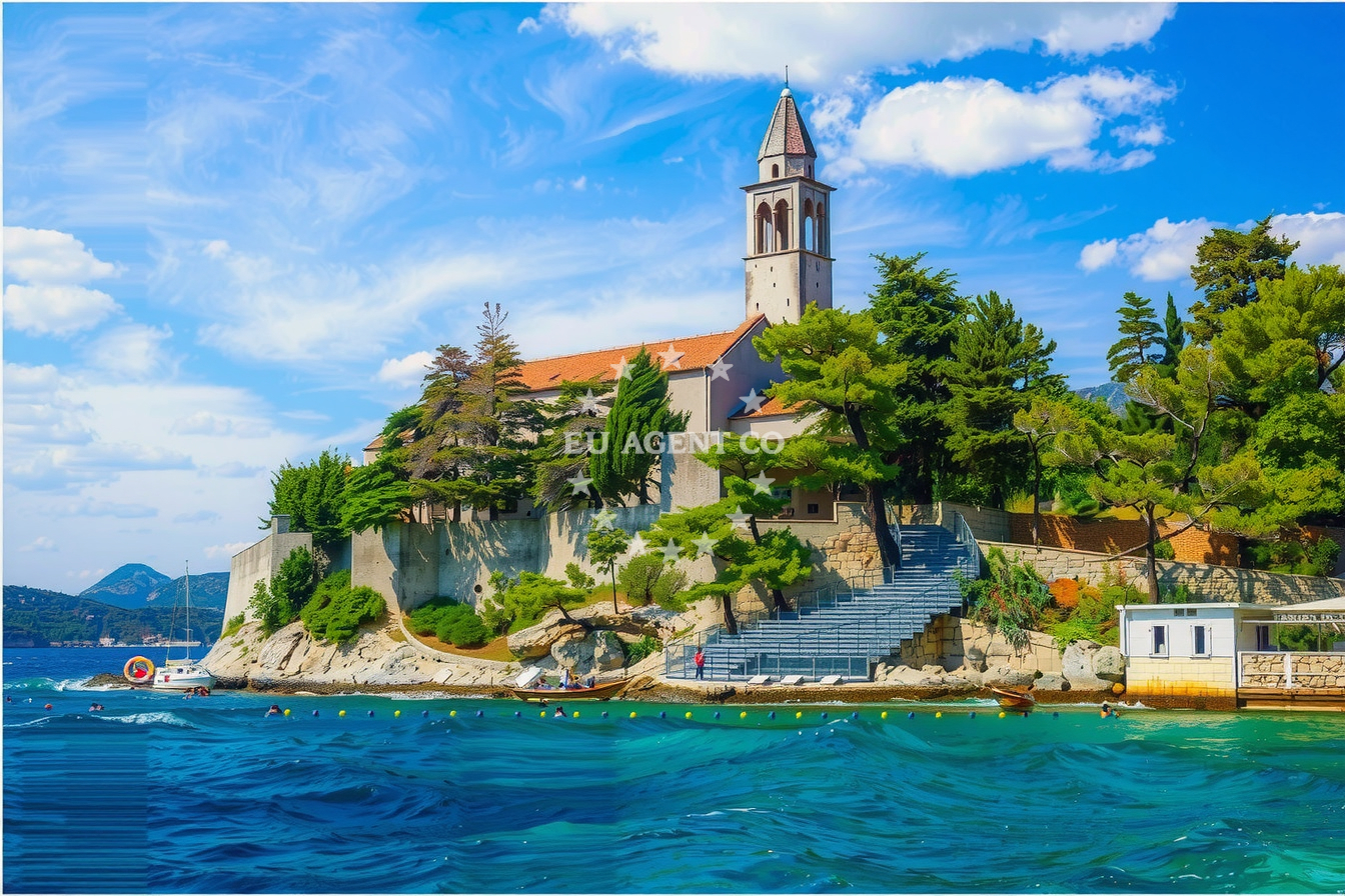 Additional view of Jetty buoy field in Jetty on the island Koločep, South Dalmatia, Croatia photo 9