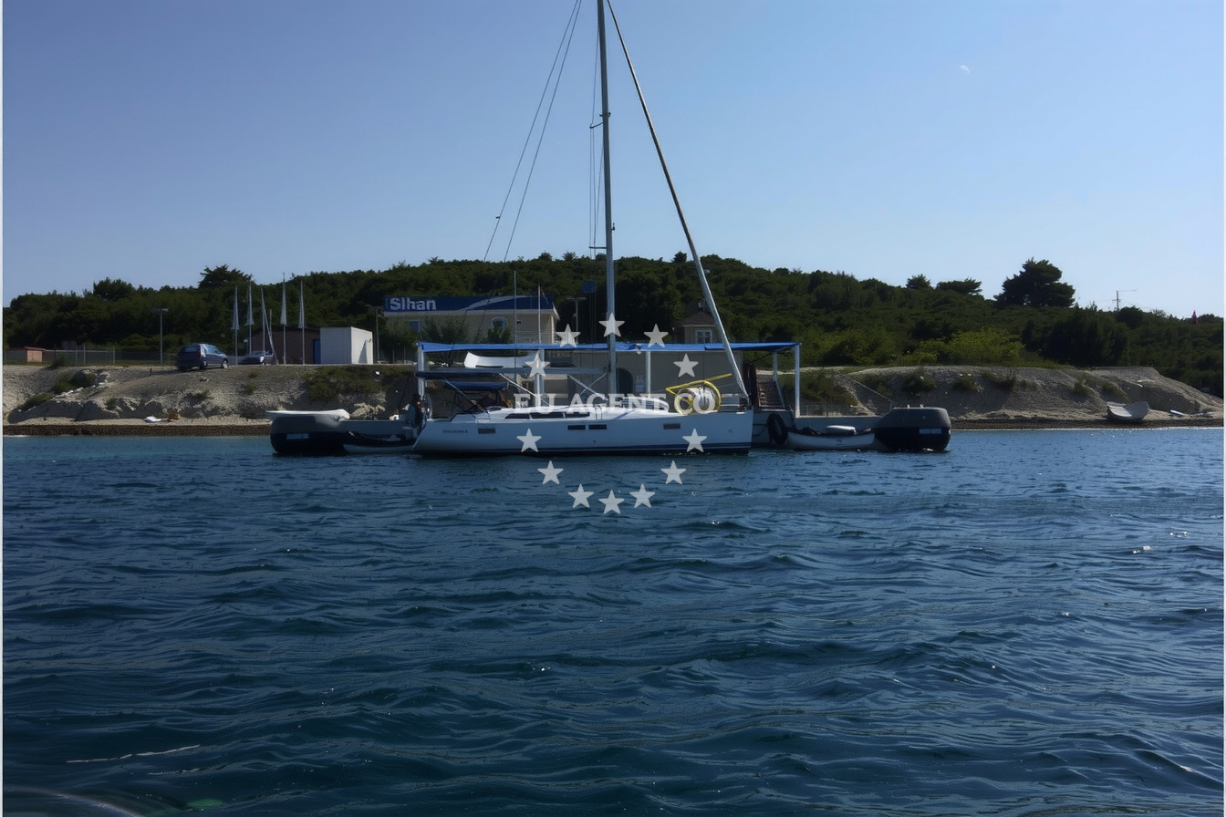Additional view of Fuel jetty buoy field in Jetty in Korčula on the island Korčula, South Dalmatia, Croatia photo 8