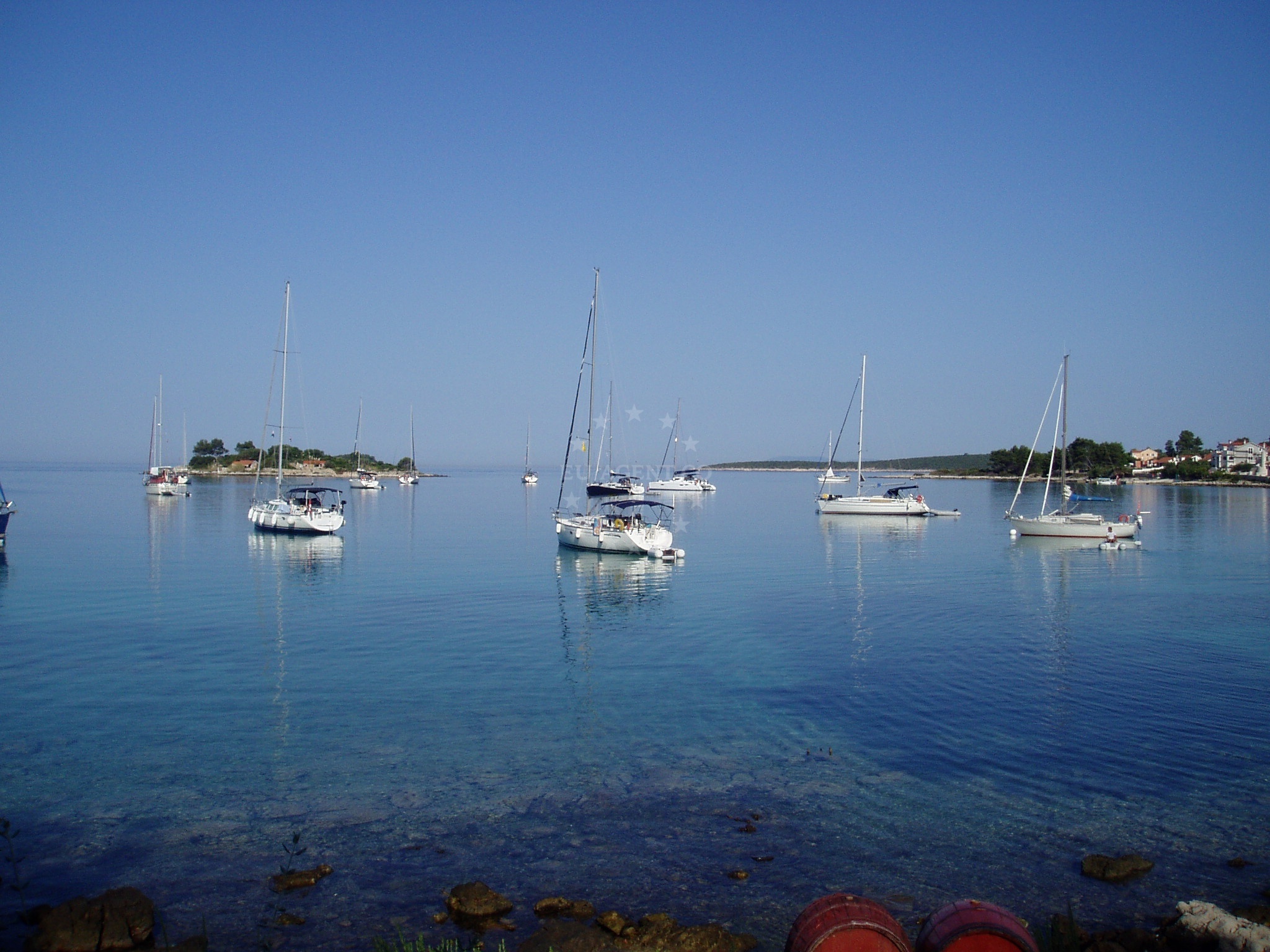 Additional view of Gradina buoy field in Buoy field in Vela Luka on the island Korčula, South Dalmatia, Croatia photo 6