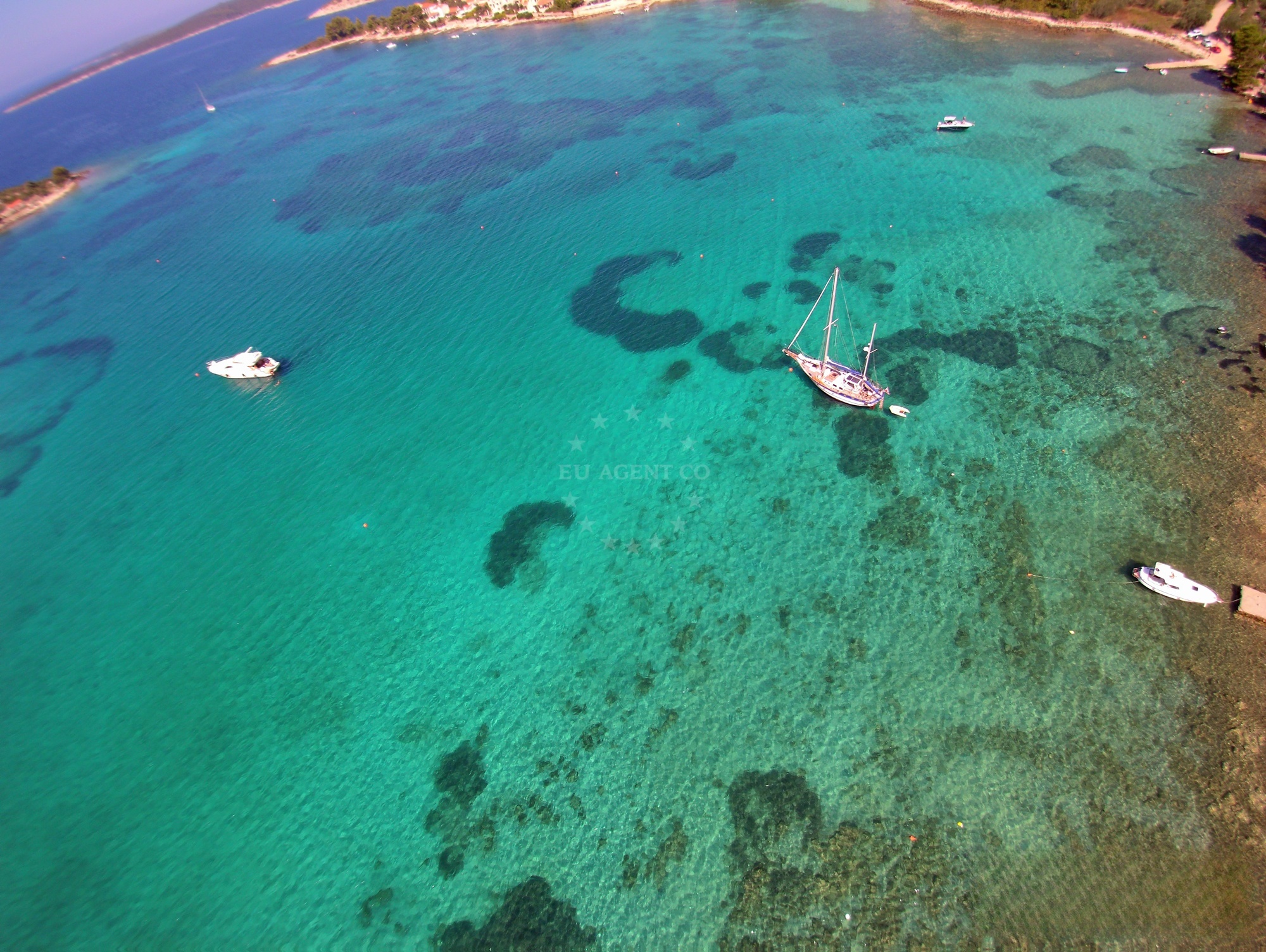 Additional view of Gradina buoy field in Buoy field in Vela Luka on the island Korčula, South Dalmatia, Croatia photo 7