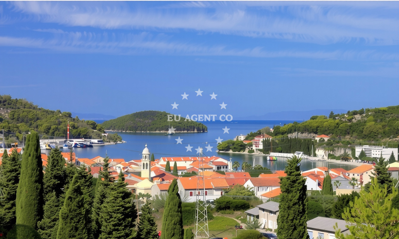Additional view of Quay buoy field in Quay in Vela Luka on the island Korčula, South Dalmatia, Croatia photo 8