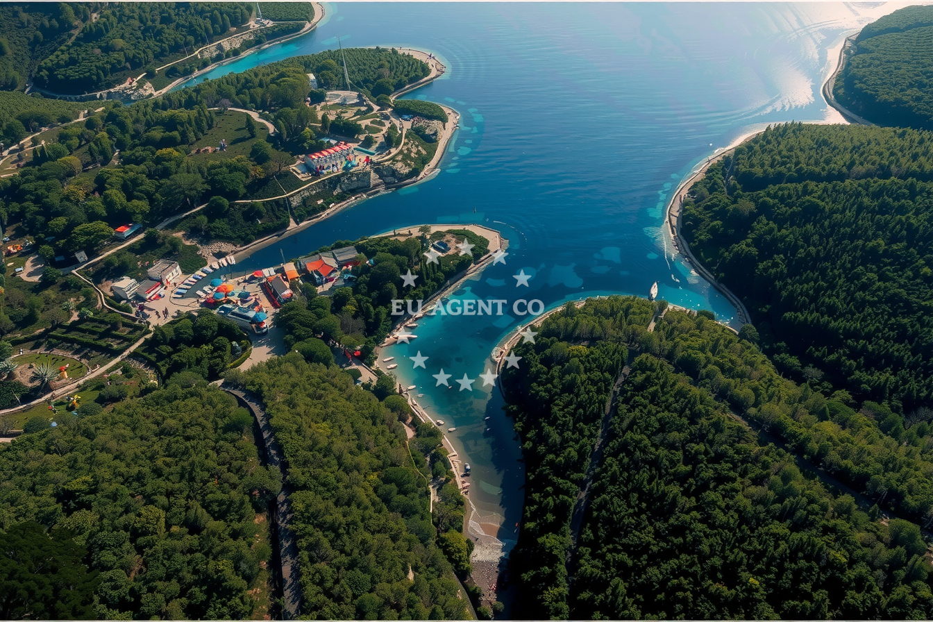 Additional view of Quay buoy field in Quay in Vela Luka on the island Korčula, South Dalmatia, Croatia photo 10