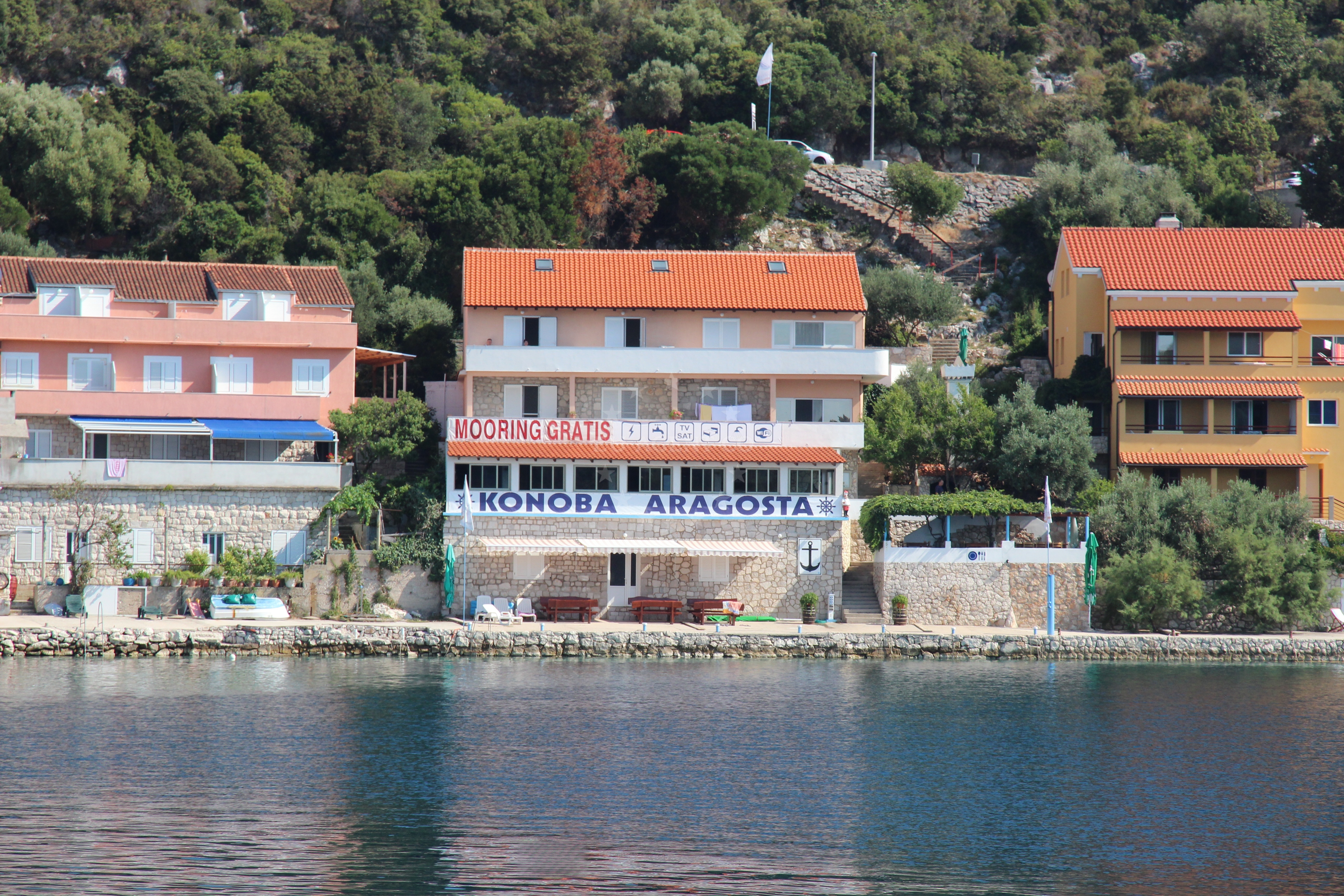 Additional view of Konoba Aragosta dock buoy field in Quay on the island Lastovo, South Dalmatia, Croatia photo 6