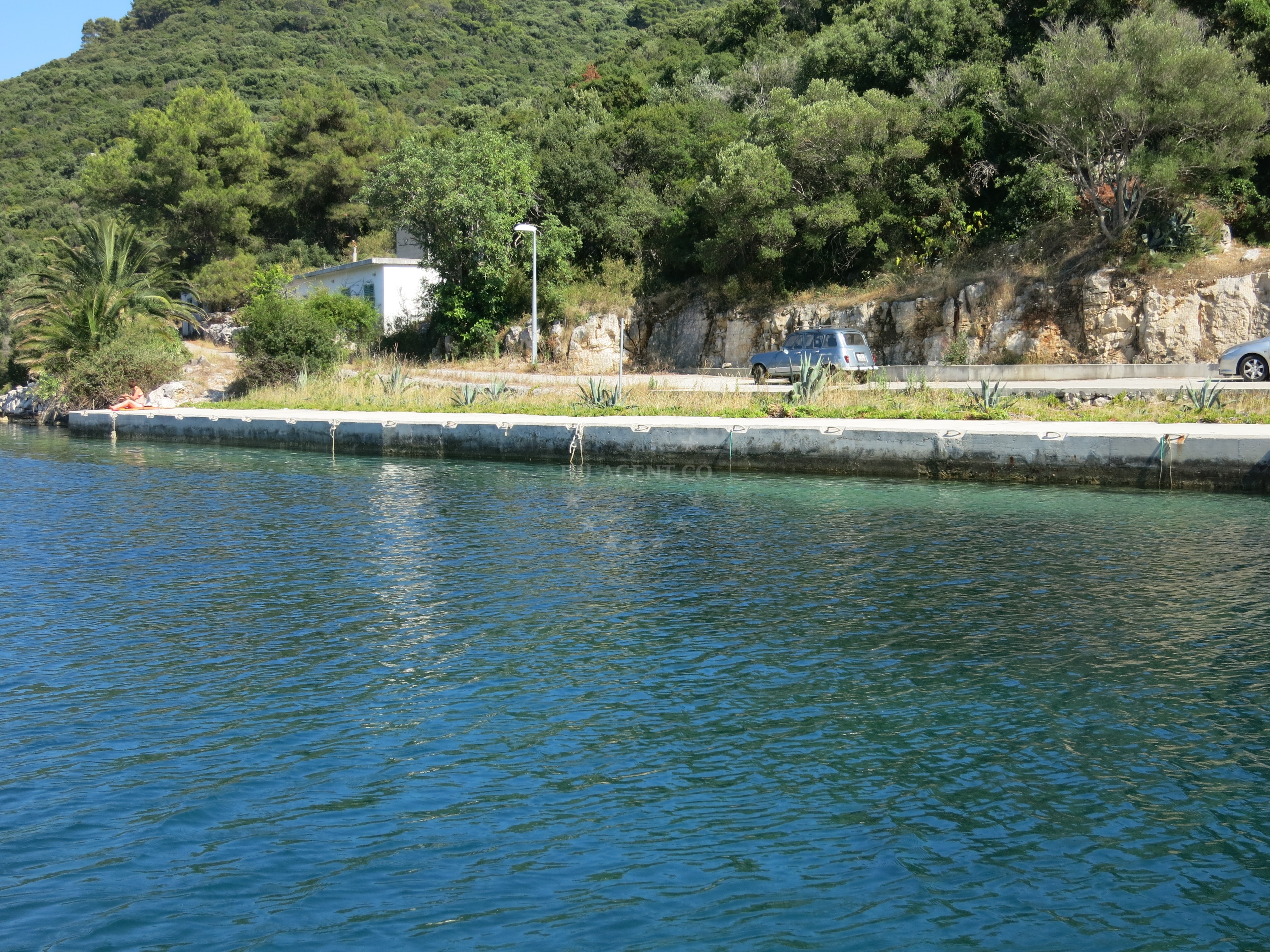 Marina Solitudo Quay in Lastovo, Croatia