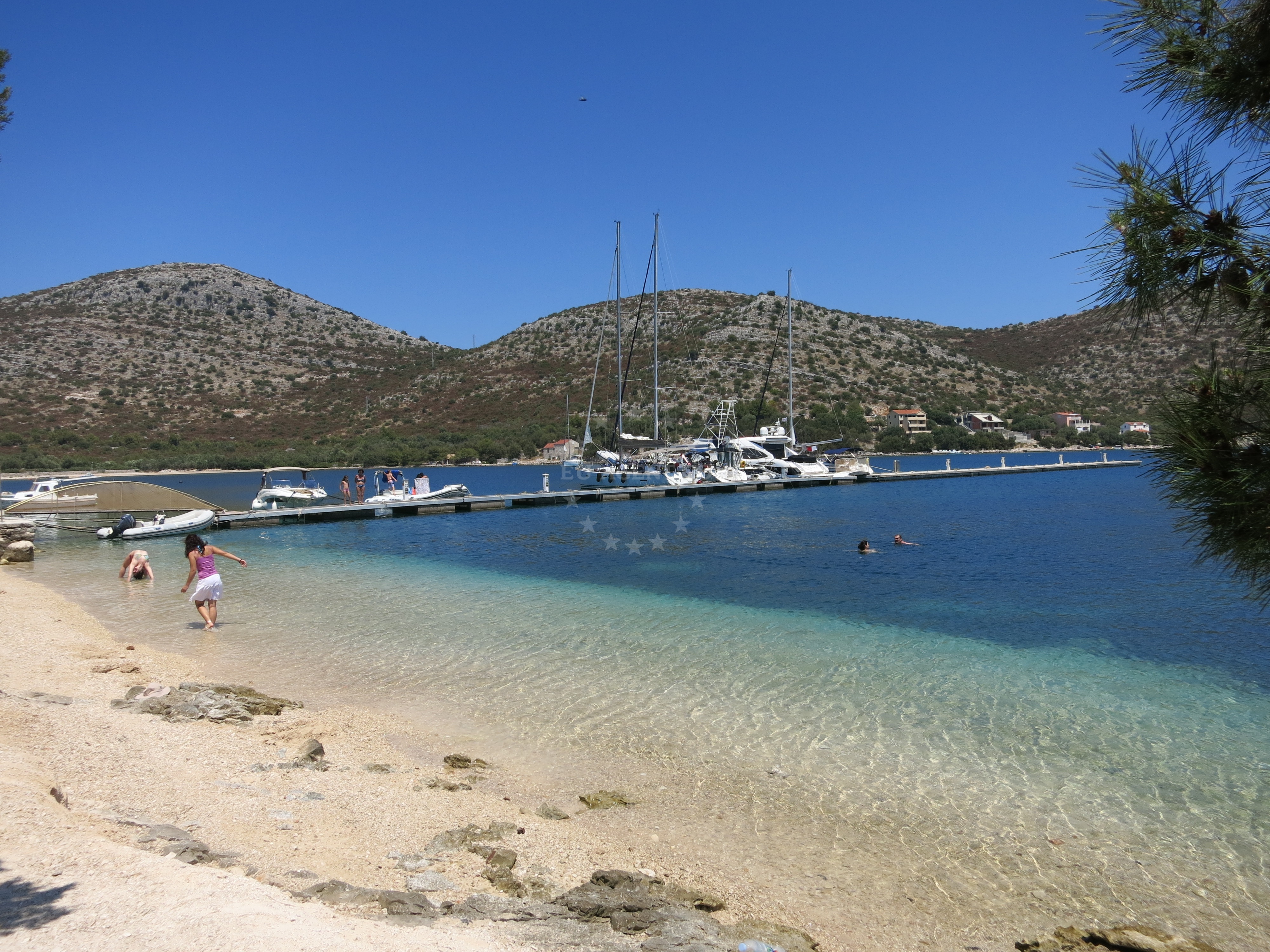 Porto Rosso Jetty, Lastovo Island, Croatia