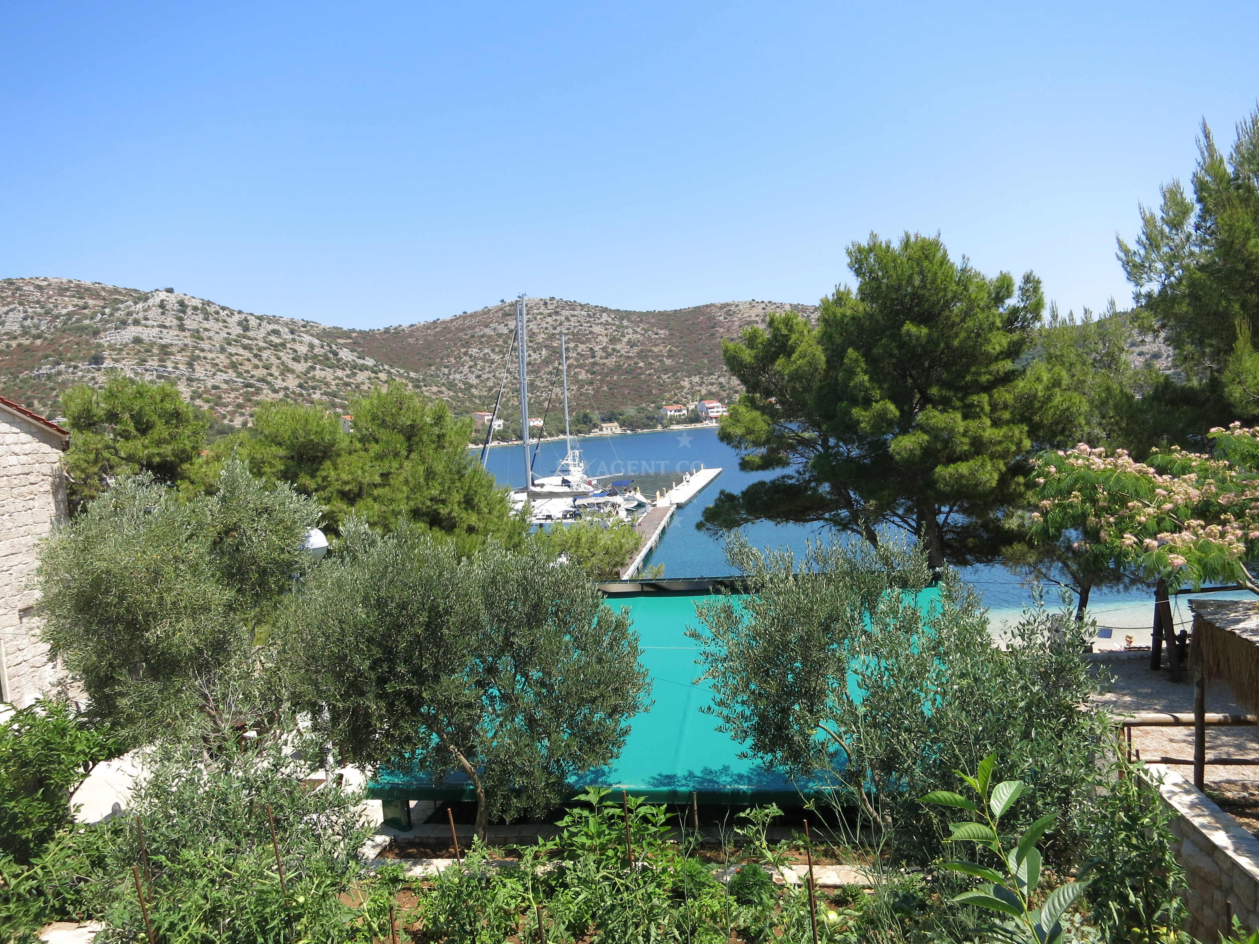 Additional view of Porto Rosso jetty buoy field in Jetty on the island Lastovo, South Dalmatia, Croatia photo 11