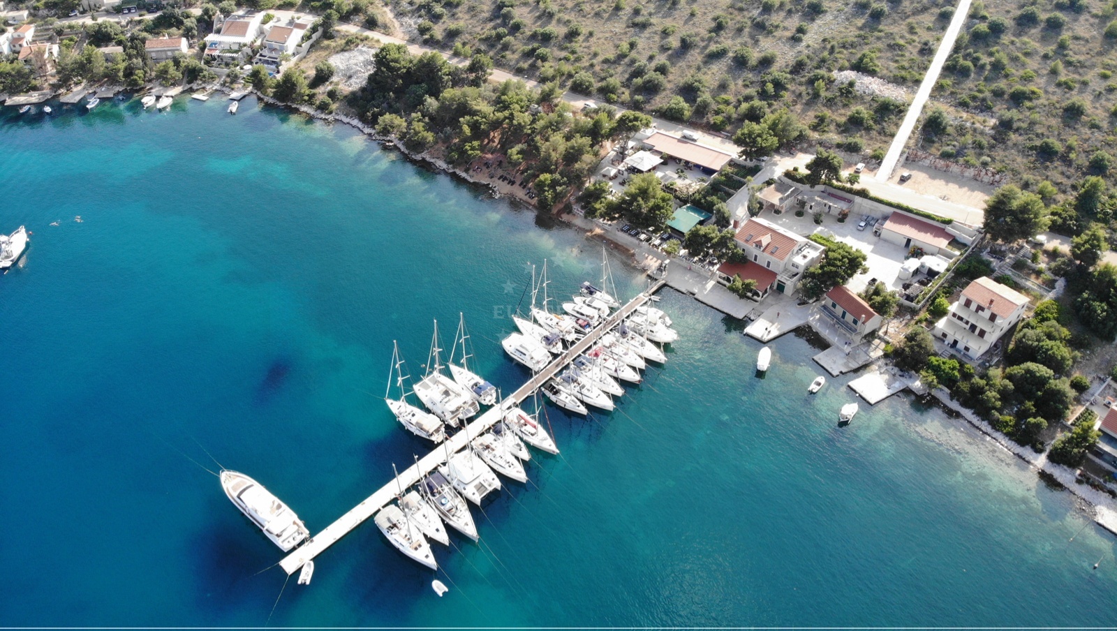 Additional view of Porto Rosso jetty buoy field in Jetty on the island Lastovo, South Dalmatia, Croatia photo 17