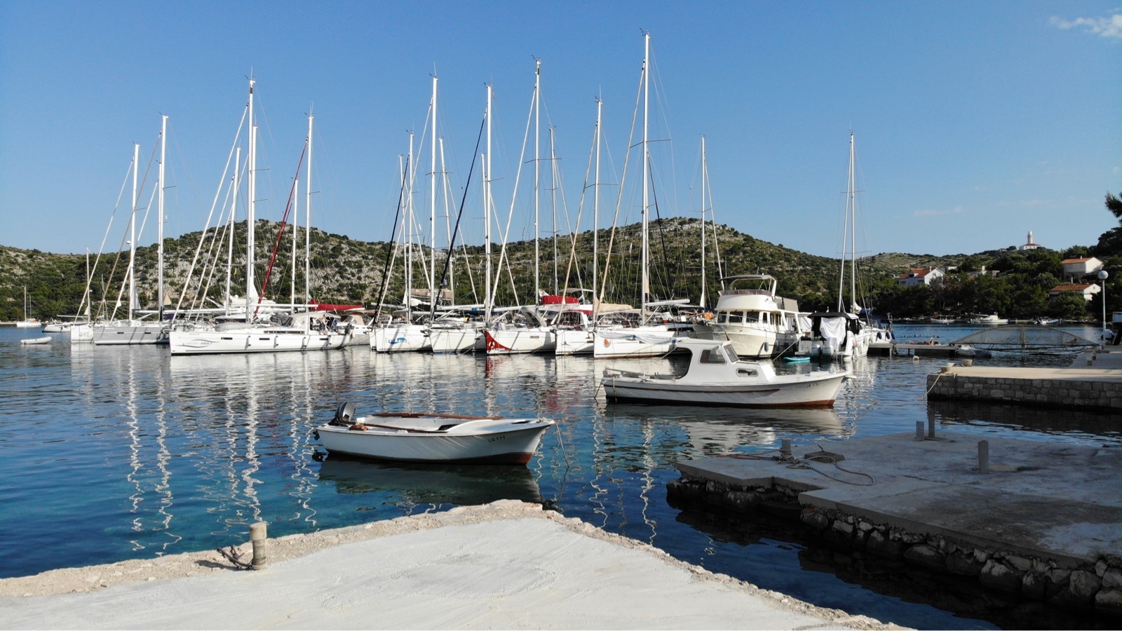 Additional view of Porto Rosso jetty buoy field in Jetty on the island Lastovo, South Dalmatia, Croatia photo 18