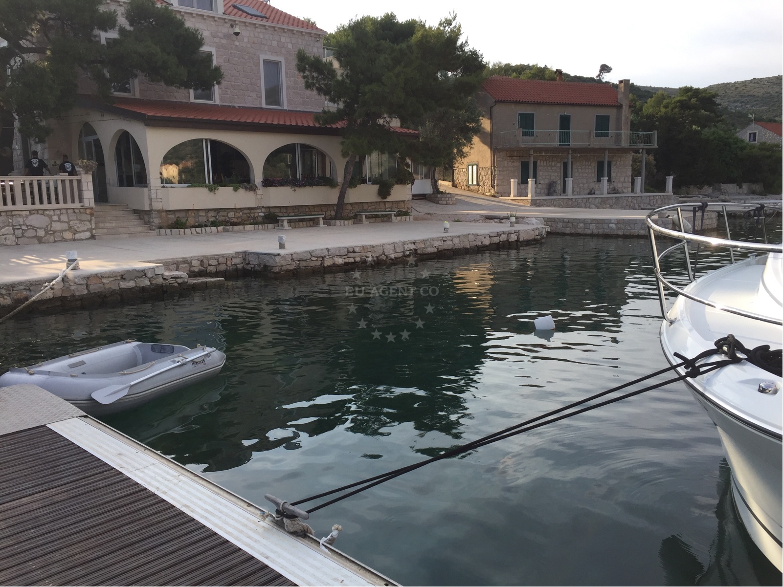 Additional view of Porto Rosso jetty buoy field in Jetty on the island Lastovo, South Dalmatia, Croatia photo 21