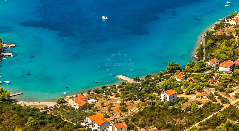 Jetty view towards Lovista and Loviste Bay