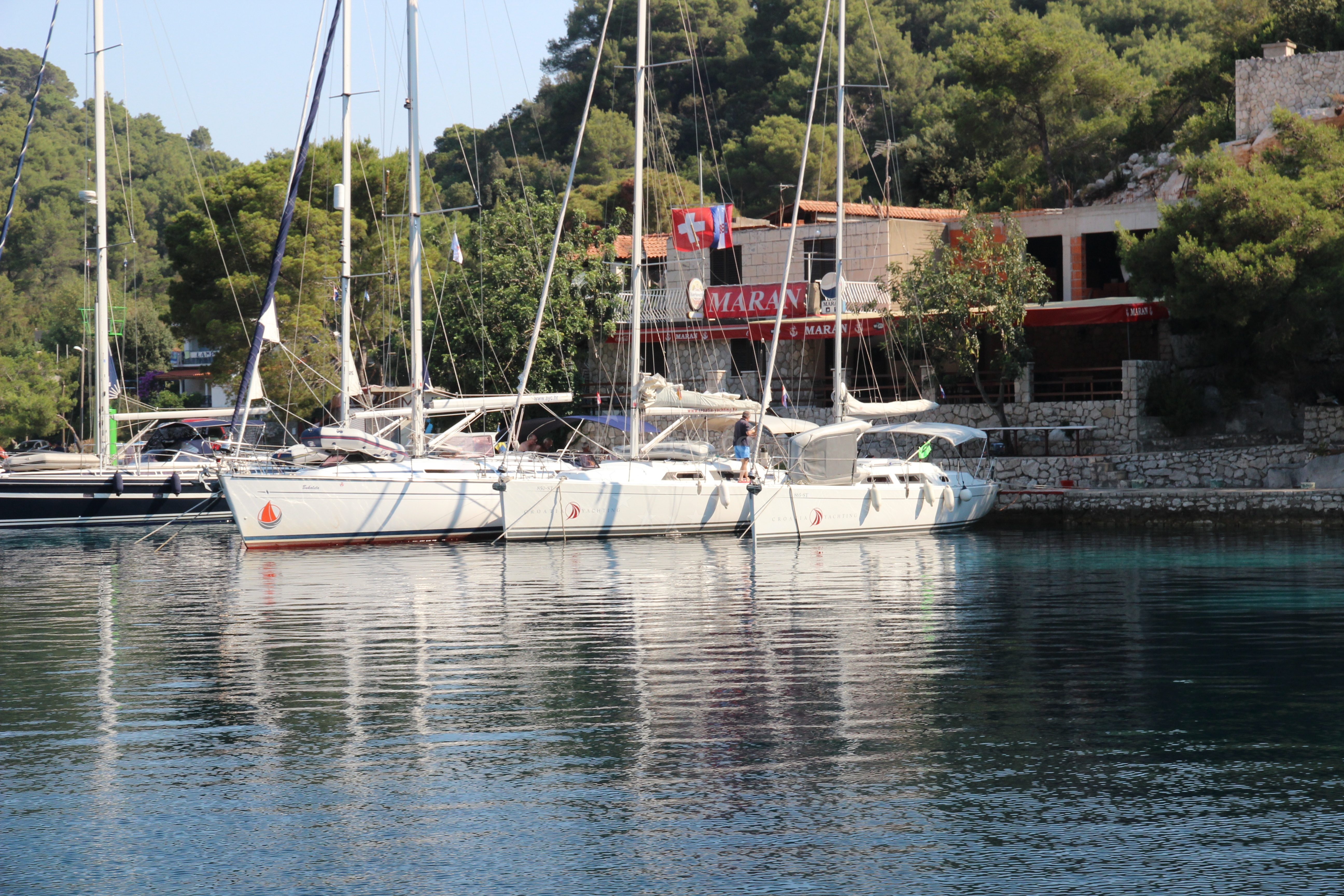 Additional view of Restaurant Maran quay buoy field in Quay in Okuklje on the island Mljet, South Dalmatia, Croatia photo 5