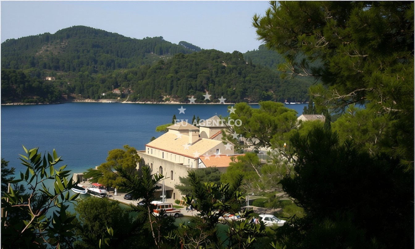 Additional view of Jetty buoy field in Jetty in Polače on the island Mljet, South Dalmatia, Croatia photo 9