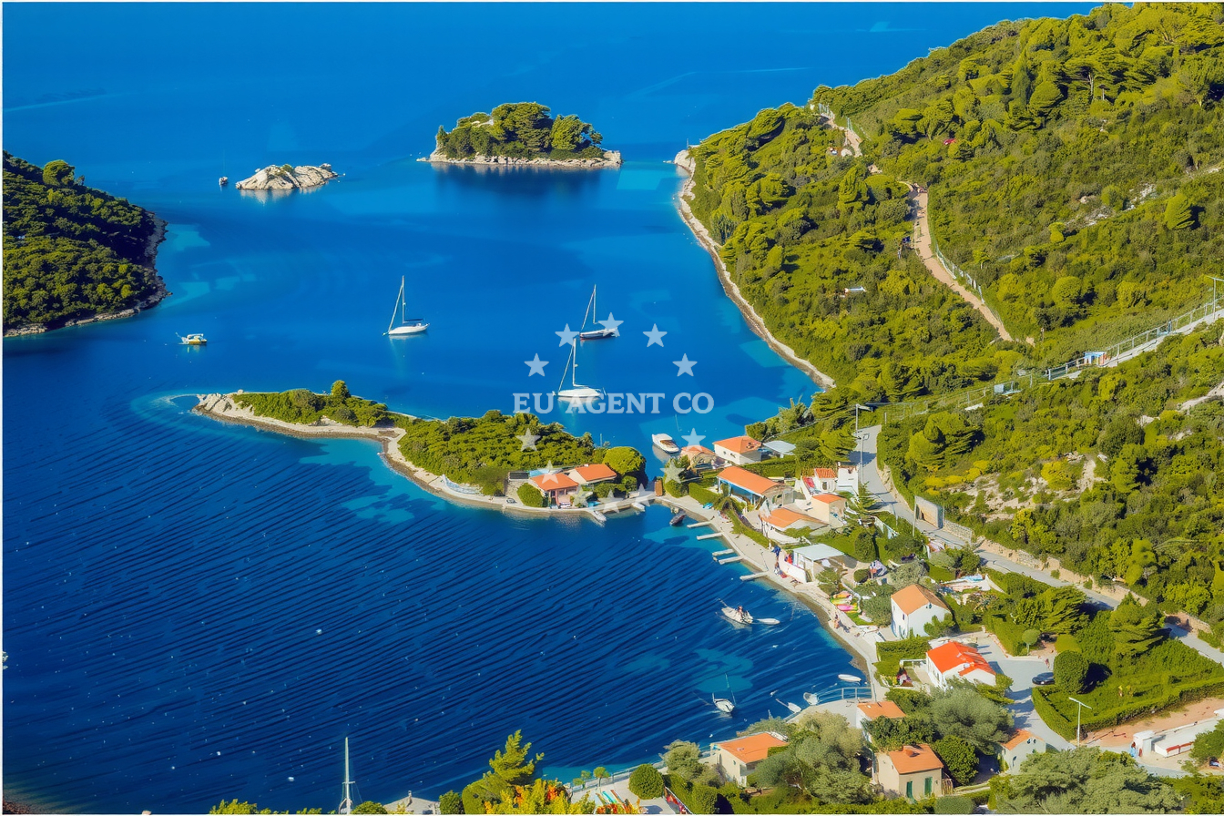 Additional view of Jetty buoy field in Jetty in Polače on the island Mljet, South Dalmatia, Croatia photo 13