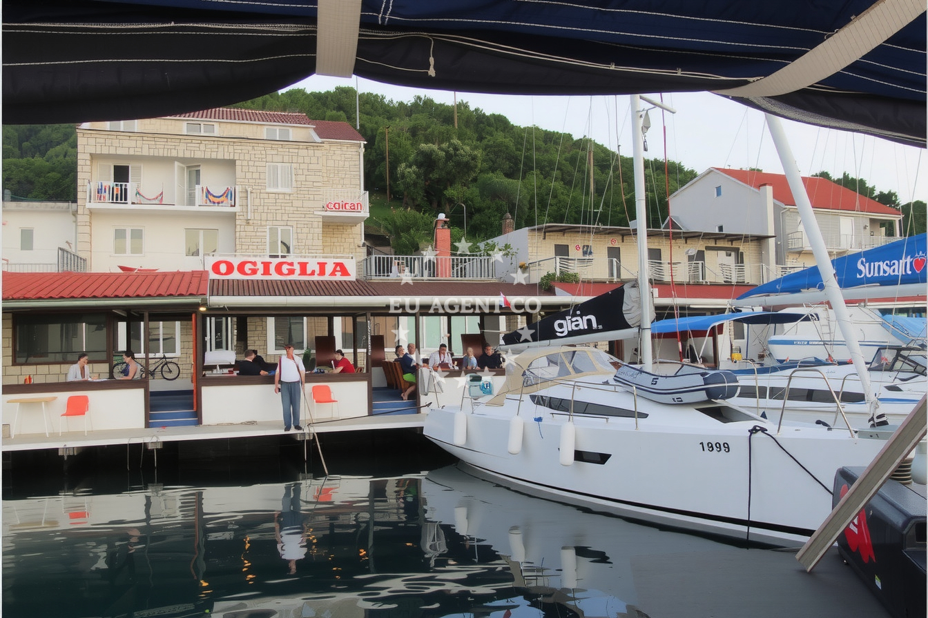 Additional view of Quay from "Calypso Grill" buoy field in Quay in Polače on the island Mljet, South Dalmatia, Croatia photo 6