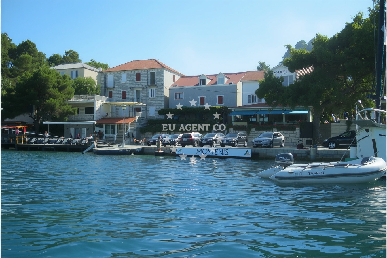 Additional view of Quay from "Calypso Grill" buoy field in Quay in Polače on the island Mljet, South Dalmatia, Croatia photo 8