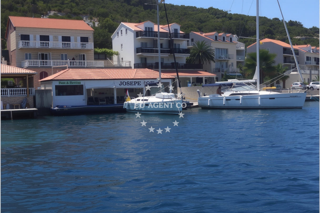Additional view of Quay from "Calypso Grill" buoy field in Quay in Polače on the island Mljet, South Dalmatia, Croatia photo 9