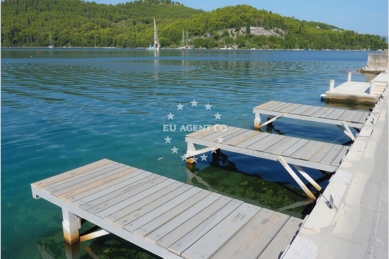 Additional view of Quay from "Calypso Grill" buoy field in Quay in Polače on the island Mljet, South Dalmatia, Croatia photo 12