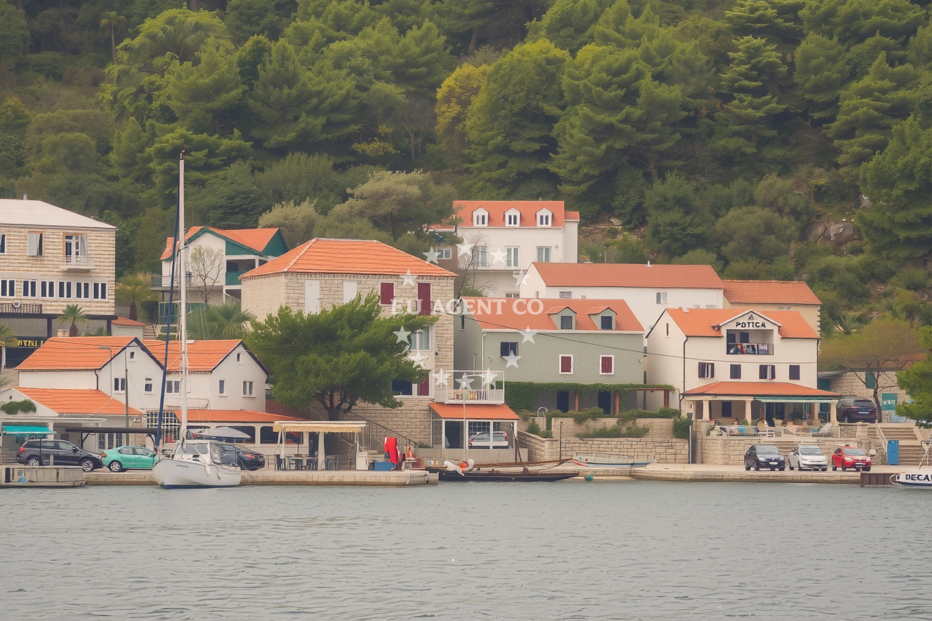 Additional view of Quay from "Calypso Grill" buoy field in Quay in Polače on the island Mljet, South Dalmatia, Croatia photo 14