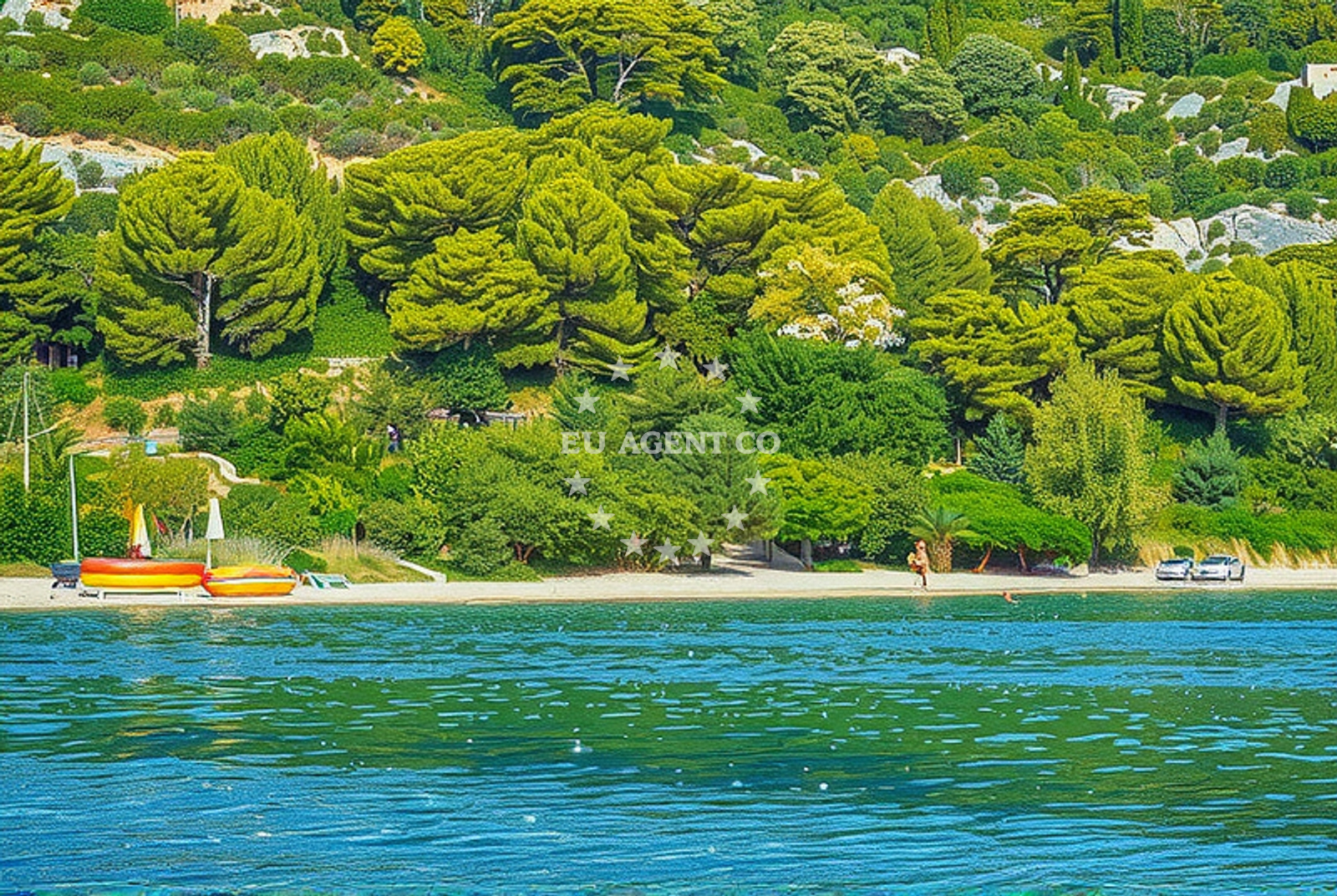 Additional view of Quay from "Calypso Grill" buoy field in Quay in Polače on the island Mljet, South Dalmatia, Croatia photo 4