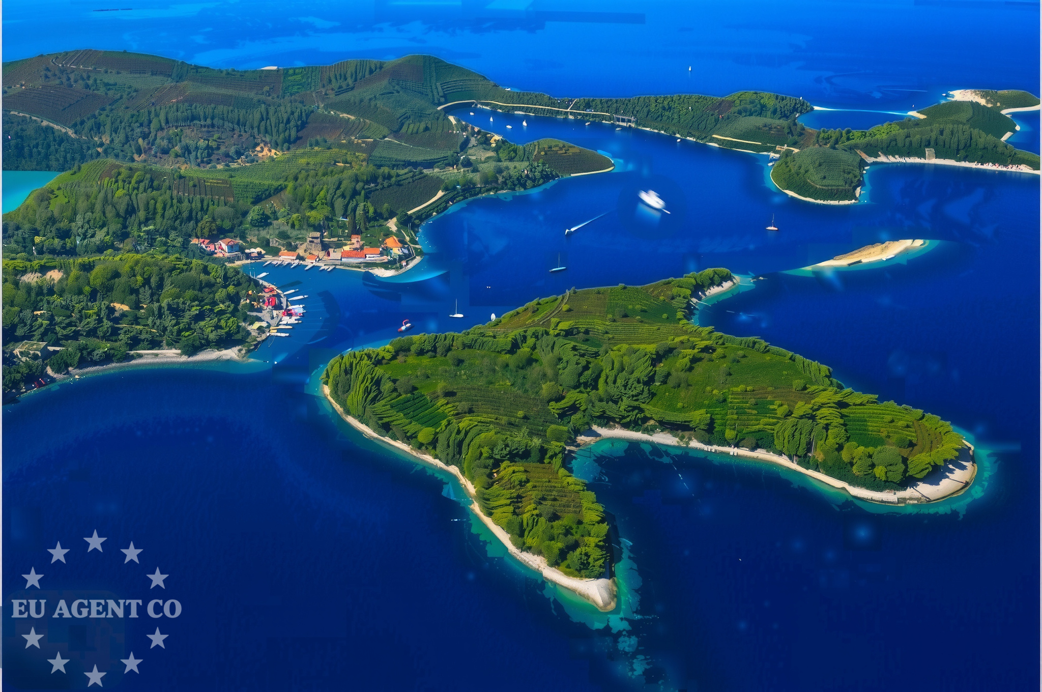Additional view of Buoy buoy field in Buoy in Pomena on the island Mljet, South Dalmatia, Croatia photo 7
