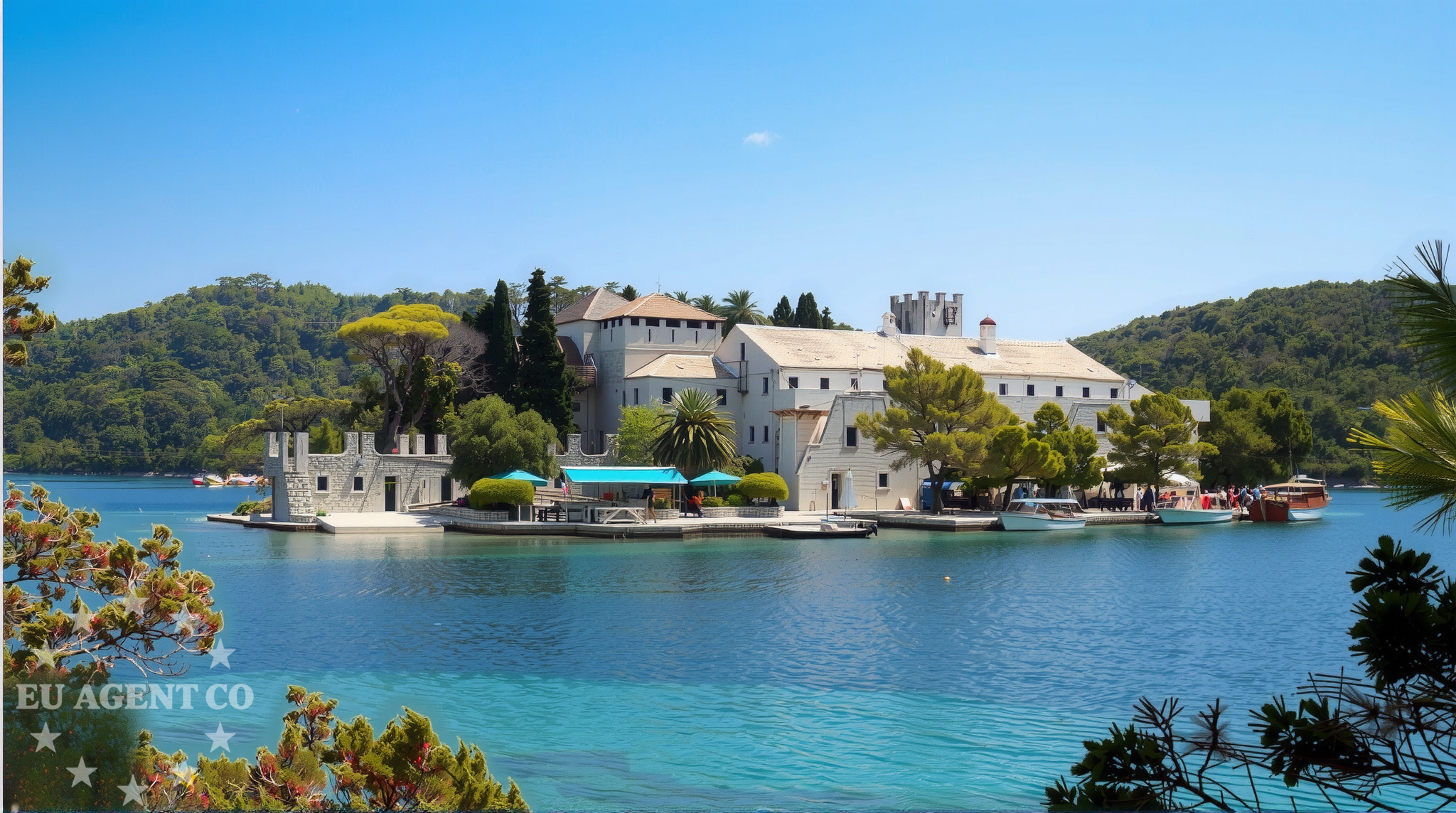 Additional view of Buoy buoy field in Buoy in Pomena on the island Mljet, South Dalmatia, Croatia photo 9