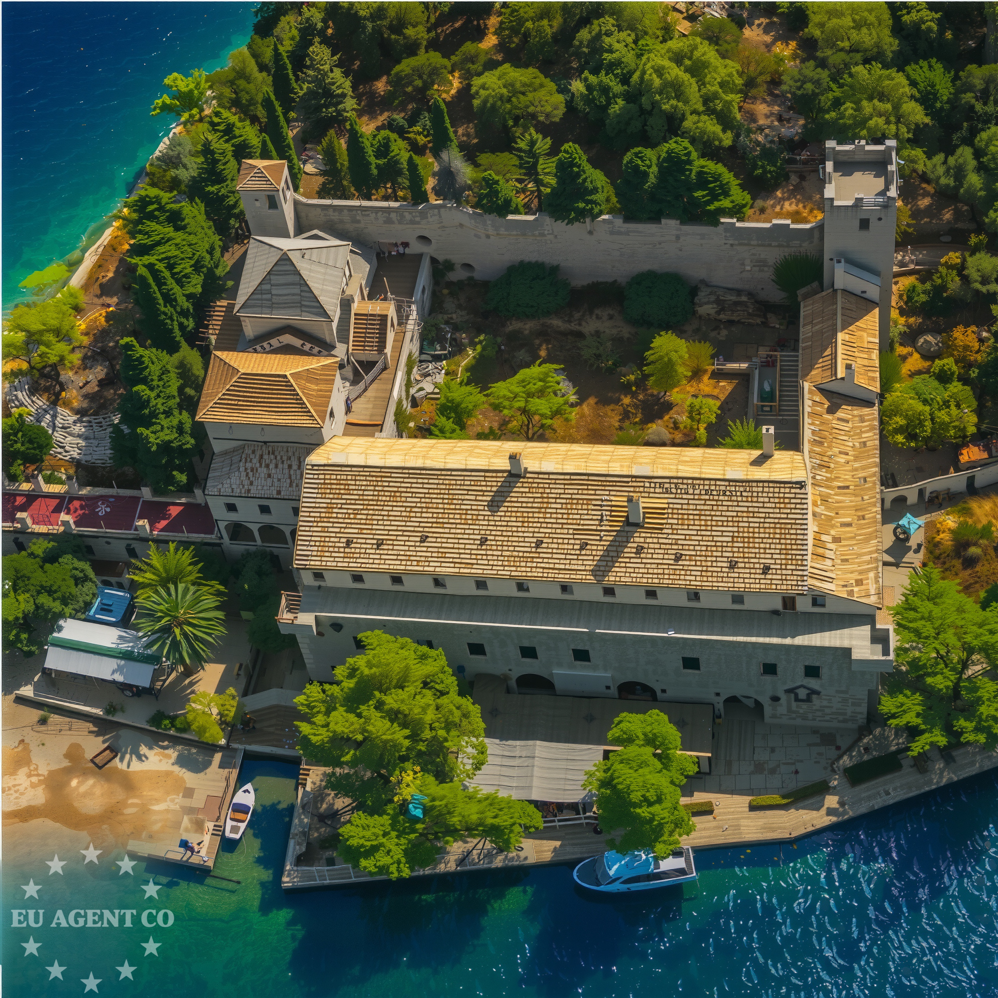 Additional view of Buoy buoy field in Buoy in Pomena on the island Mljet, South Dalmatia, Croatia photo 13