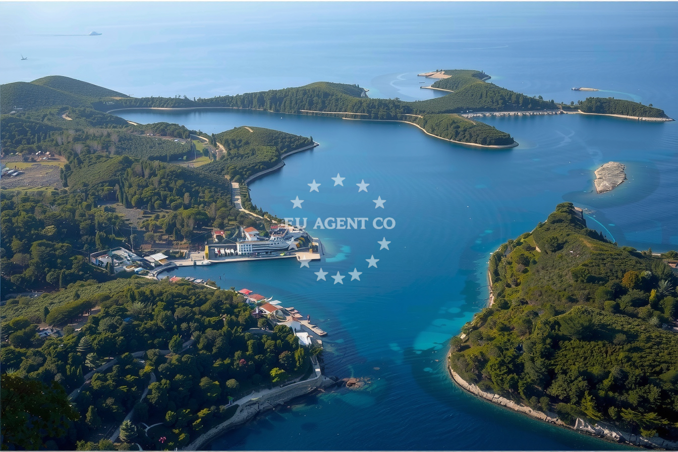 Additional view of Quay buoy field in Quay in Pomena on the island Mljet, South Dalmatia, Croatia photo 10