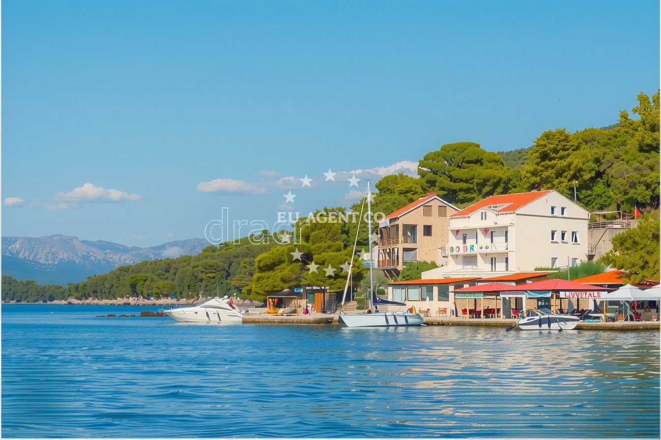 Additional view of Quay buoy field in Quay in Pomena on the island Mljet, South Dalmatia, Croatia photo 13