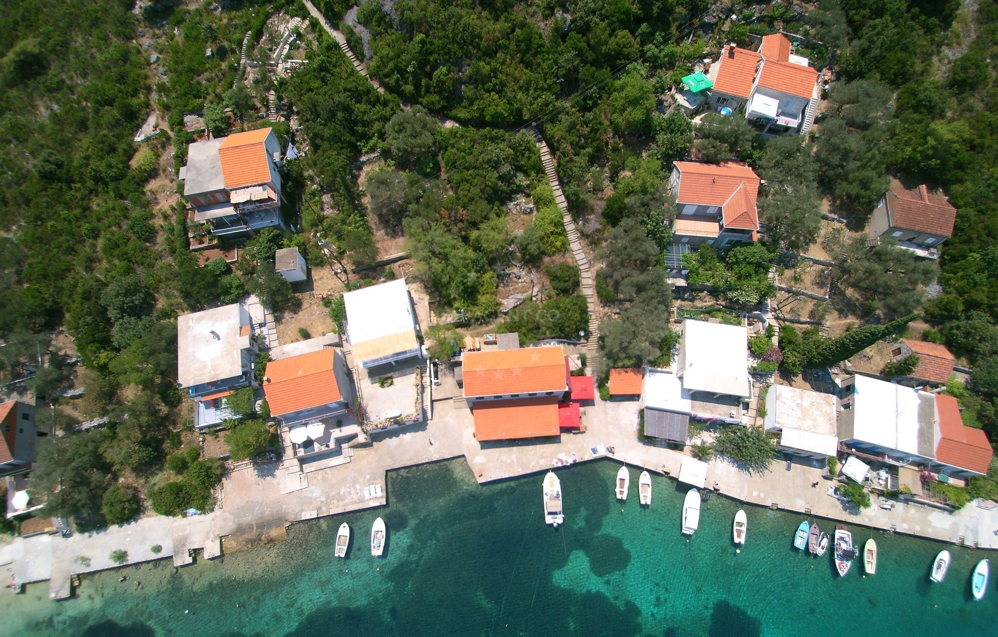Additional view of Konoba Barba quay buoy field in Quay in Prožura on the island Mljet, South Dalmatia, Croatia photo 6