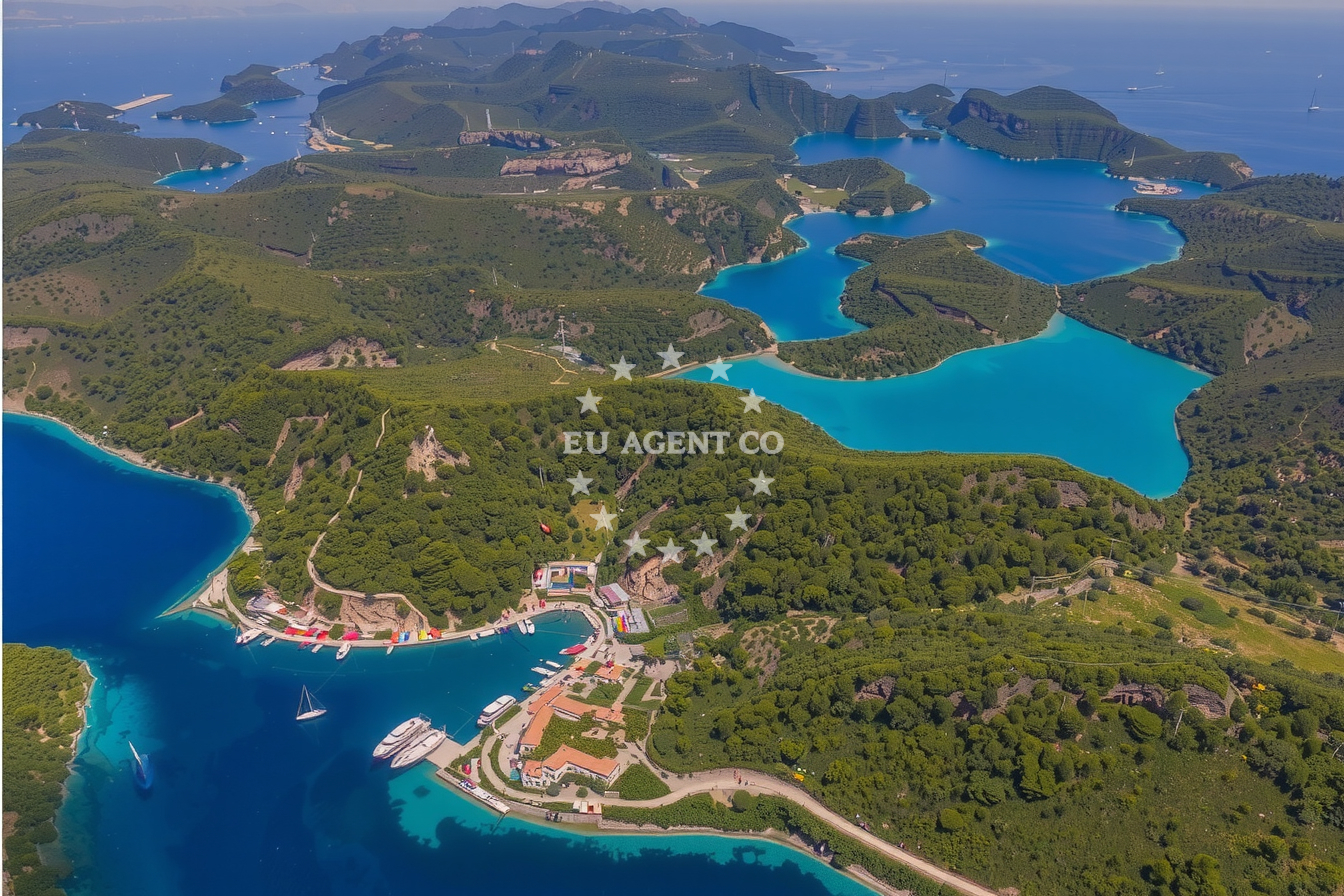 Additional view of Quay buoy field in Quay on the island Mljet, South Dalmatia, Croatia photo 5