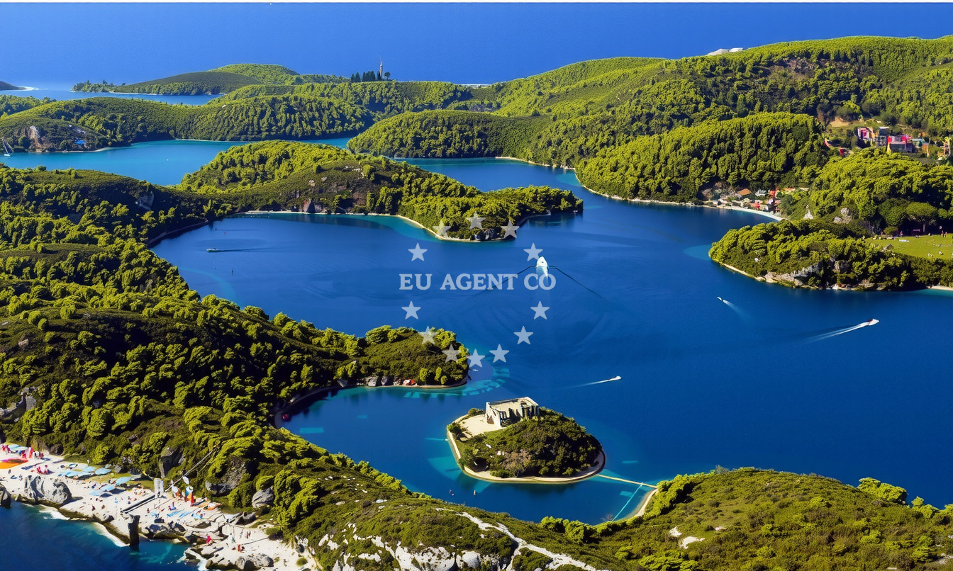 Additional view of Quay buoy field in Quay on the island Mljet, South Dalmatia, Croatia photo 7