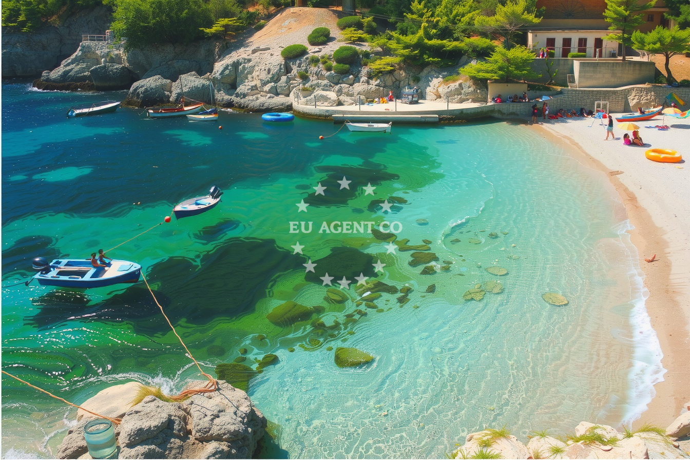 Additional view of Quay buoy field in Quay on the island Mljet, South Dalmatia, Croatia photo 9