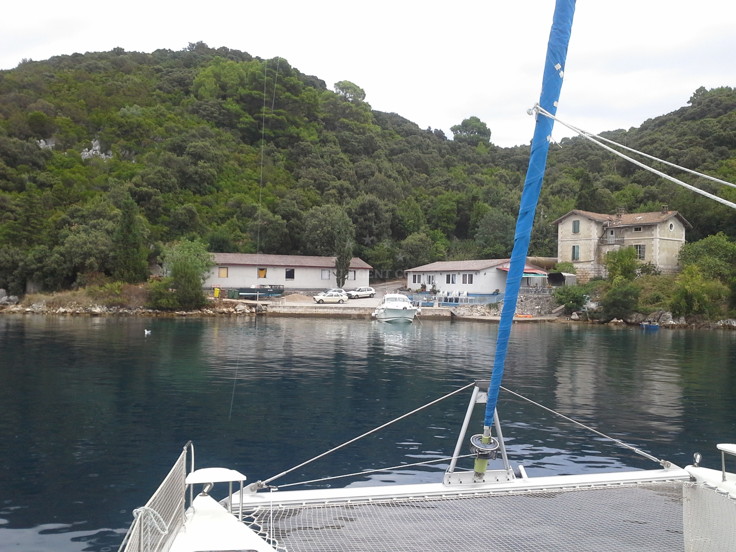 Restaurant Dalmatinac Quay on Mljet Island, Croatia