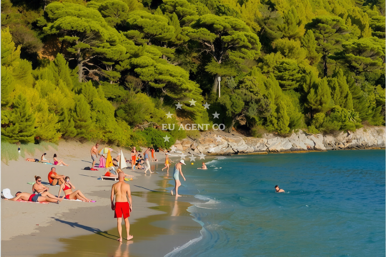 Additional view of Limuni buoy field in Quay in Saplunara on the island Mljet, South Dalmatia, Croatia photo 7