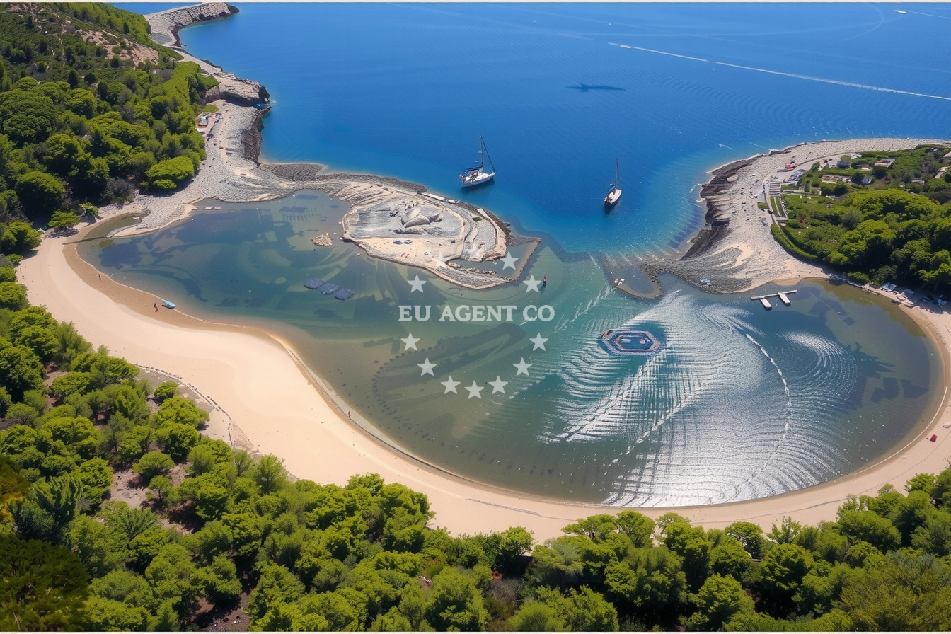 Additional view of Limuni buoy field in Quay in Saplunara on the island Mljet, South Dalmatia, Croatia photo 9