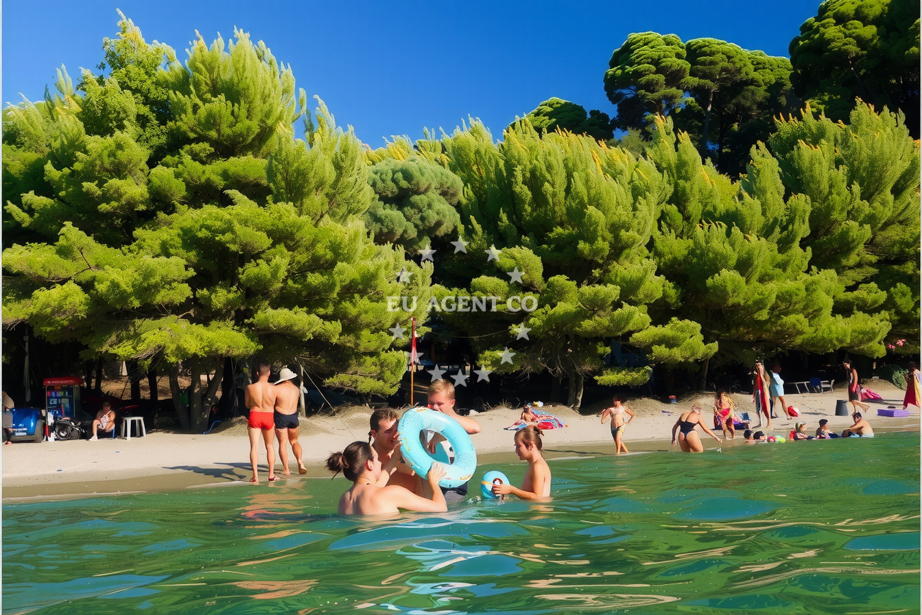 Additional view of Limuni buoy field in Quay in Saplunara on the island Mljet, South Dalmatia, Croatia photo 11