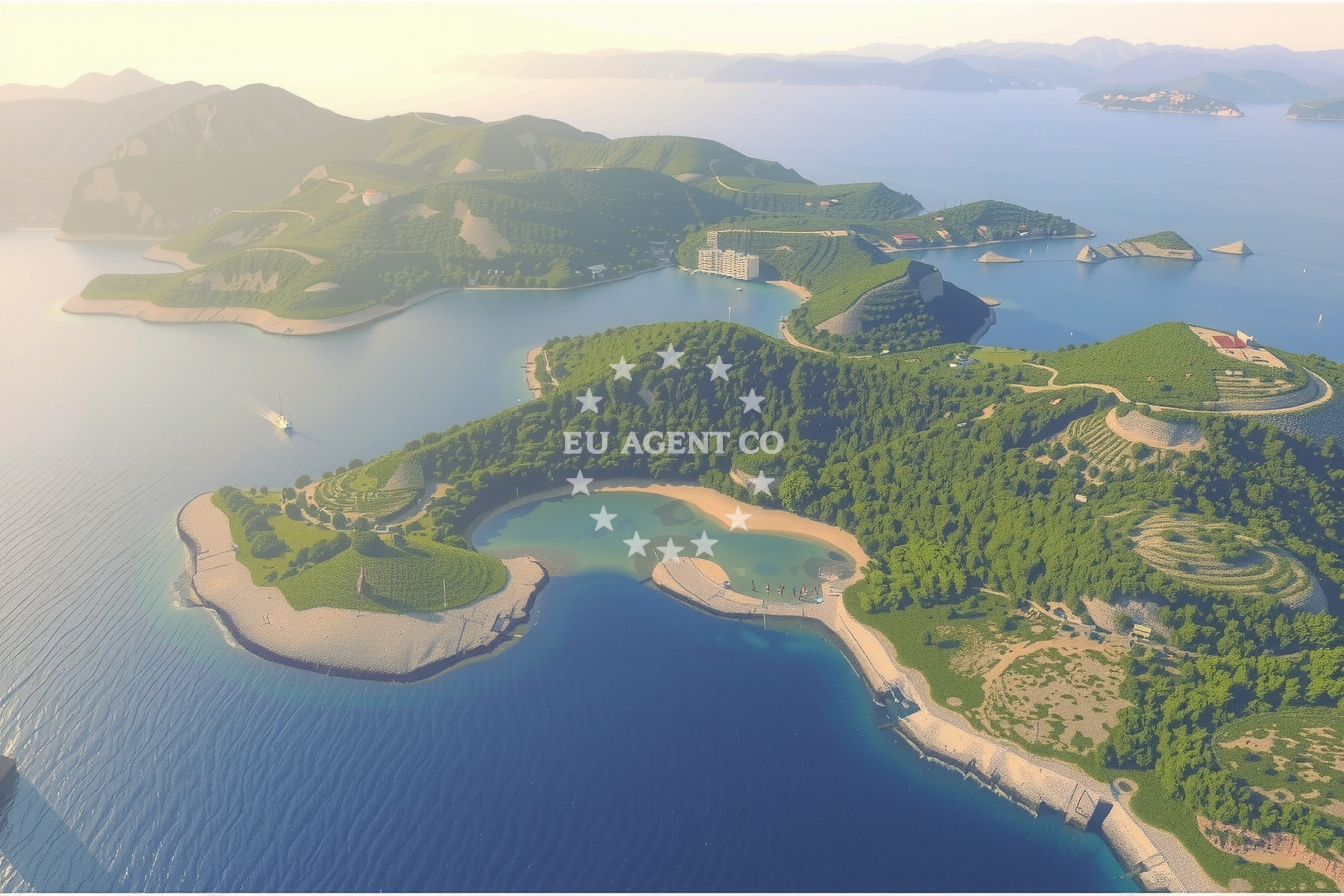 Additional view of Limuni buoy field in Quay in Saplunara on the island Mljet, South Dalmatia, Croatia photo 13