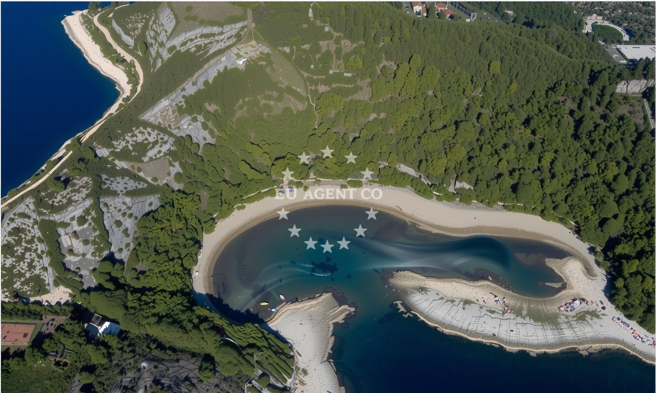 Additional view of Limuni buoy field in Quay in Saplunara on the island Mljet, South Dalmatia, Croatia photo 15