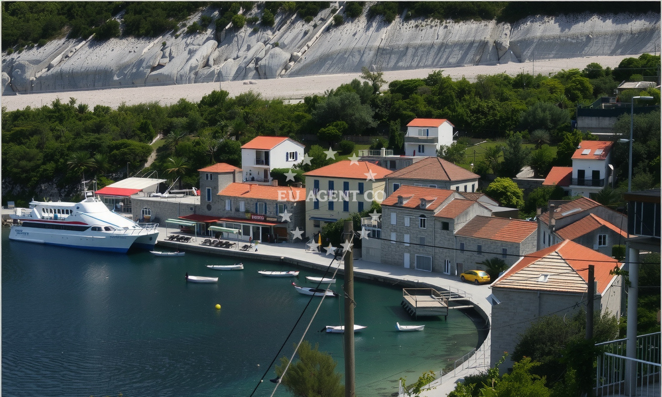 Additional view of Quay buoy field in Quay in Sobra on the island Mljet, South Dalmatia, Croatia photo 4