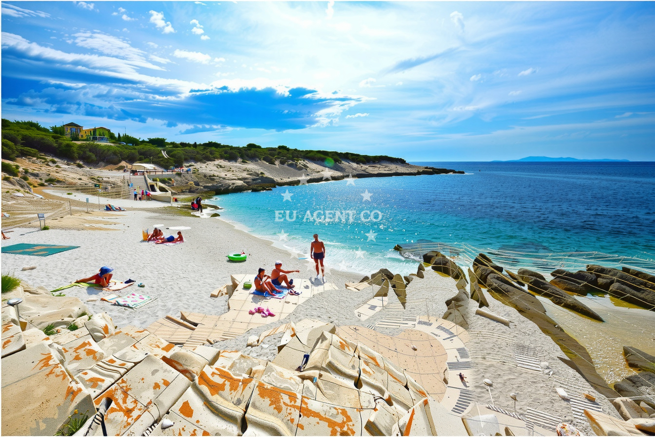 Additional view of Jetty buoy field in Jetty on the island Proizd, South Dalmatia, Croatia photo 8