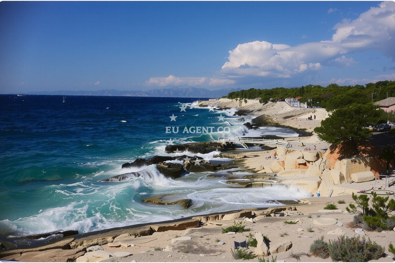 Additional view of Jetty buoy field in Jetty on the island Proizd, South Dalmatia, Croatia photo 14