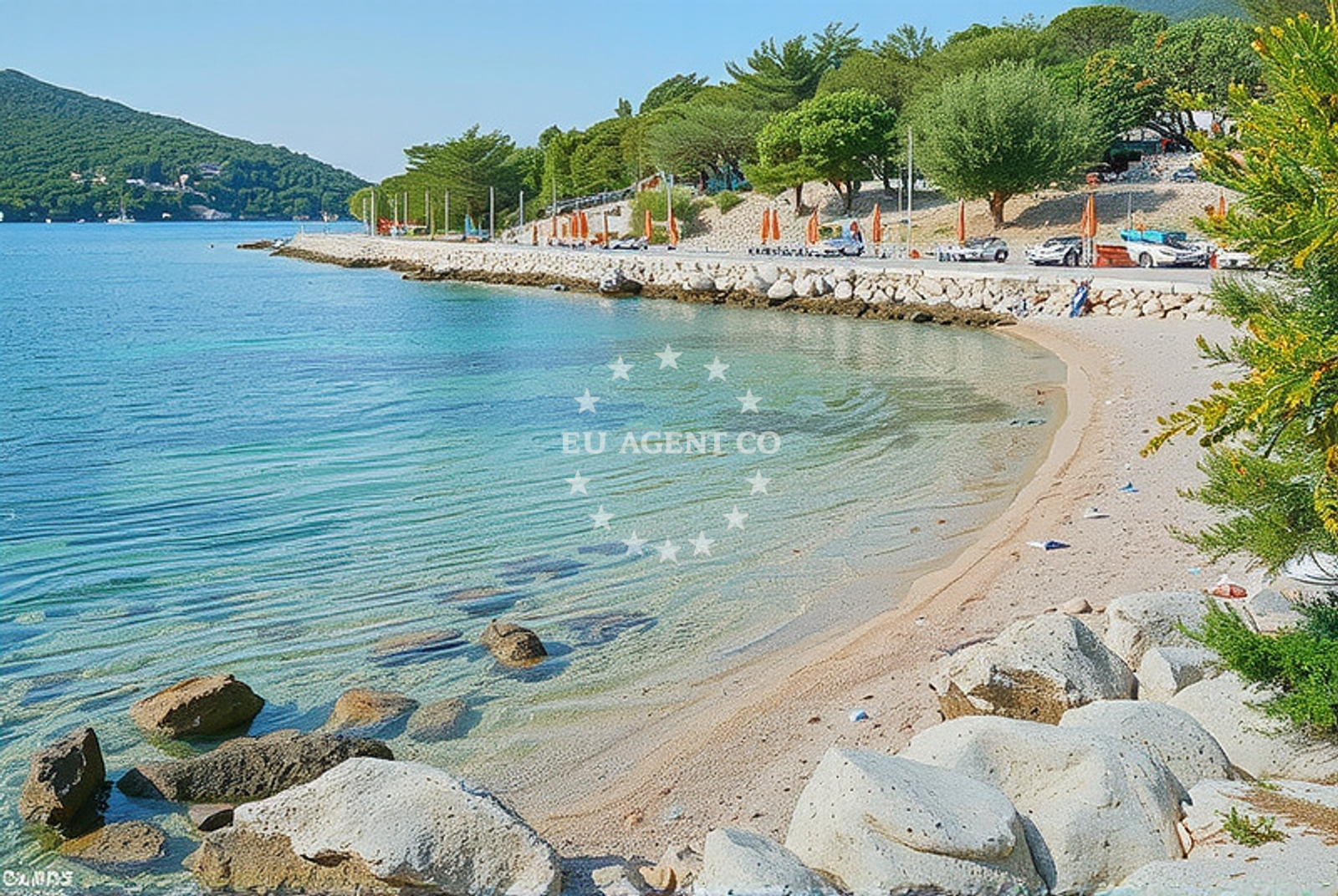 Grgurici II Beach accessible from Slano Jetty