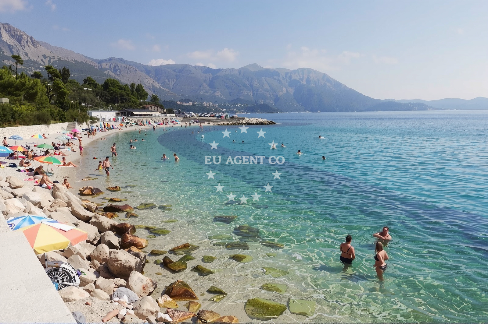 Additional view of Quay buoy field in Quay in Srebreno, South Dalmatia, Croatia photo 5