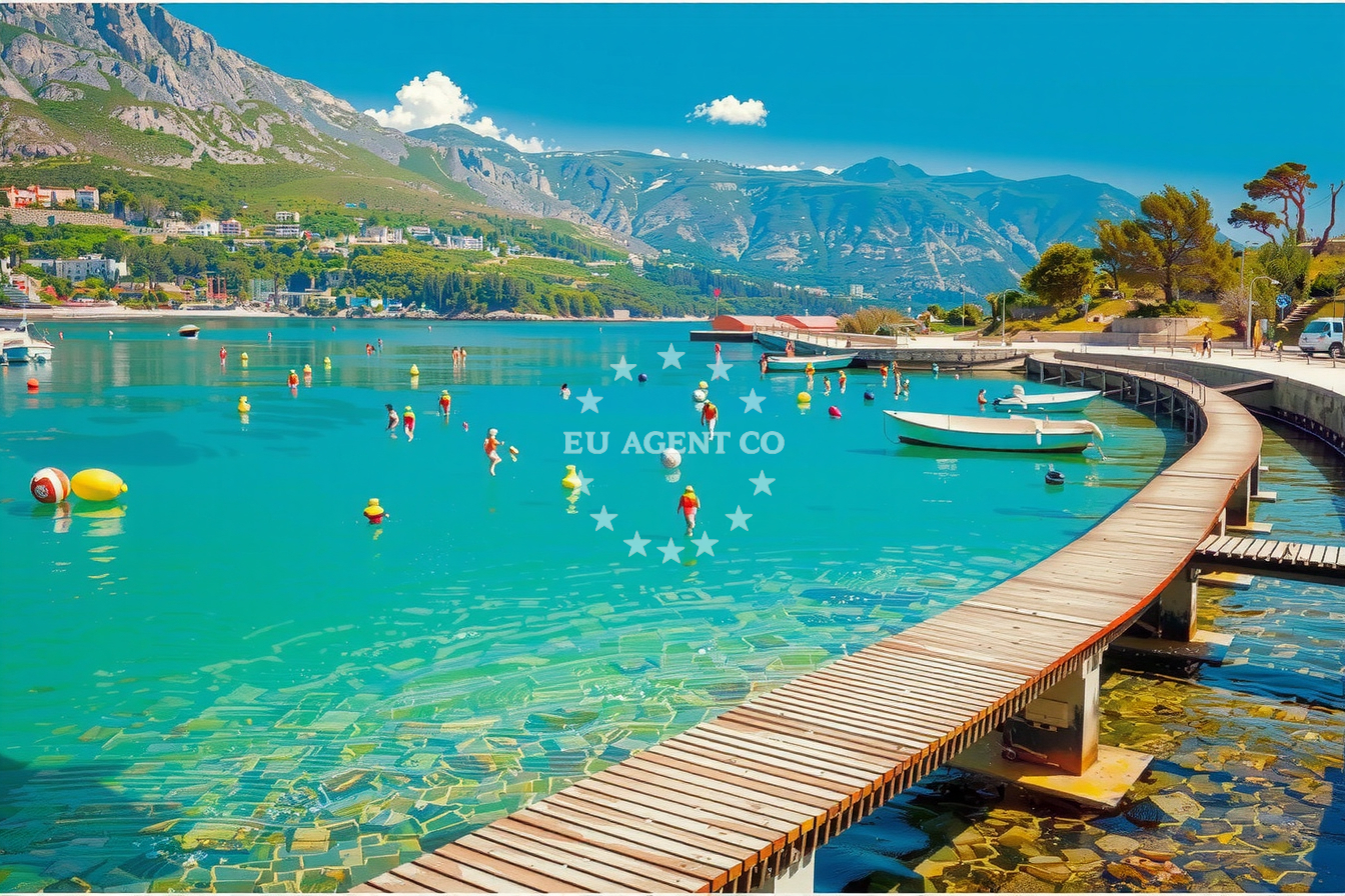 Additional view of Quay buoy field in Quay in Srebreno, South Dalmatia, Croatia photo 15