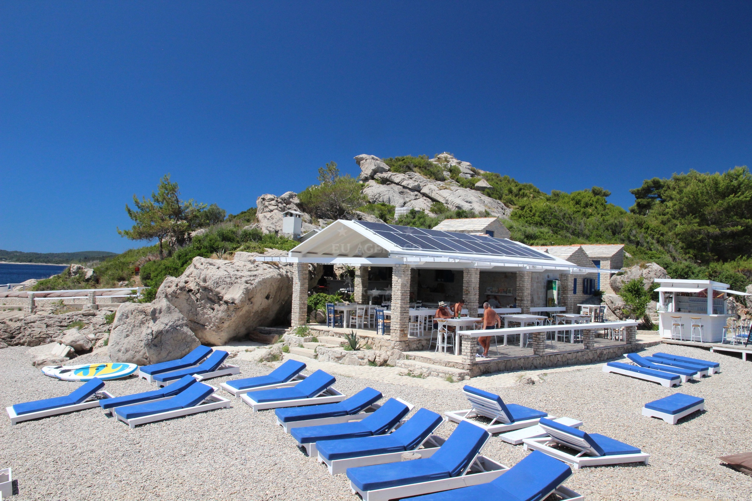 Additional view of Restaurant Moro buoys buoy field in Buoy field on the island Stupe, South Dalmatia, Croatia photo 6