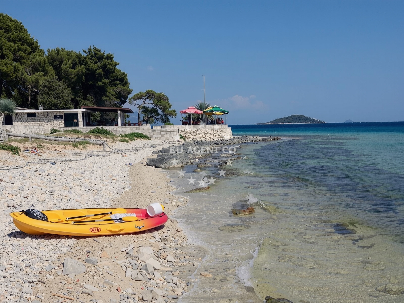 Additional view of Quay buoy field in Quay on the island Vrnik, South Dalmatia, Croatia photo 4