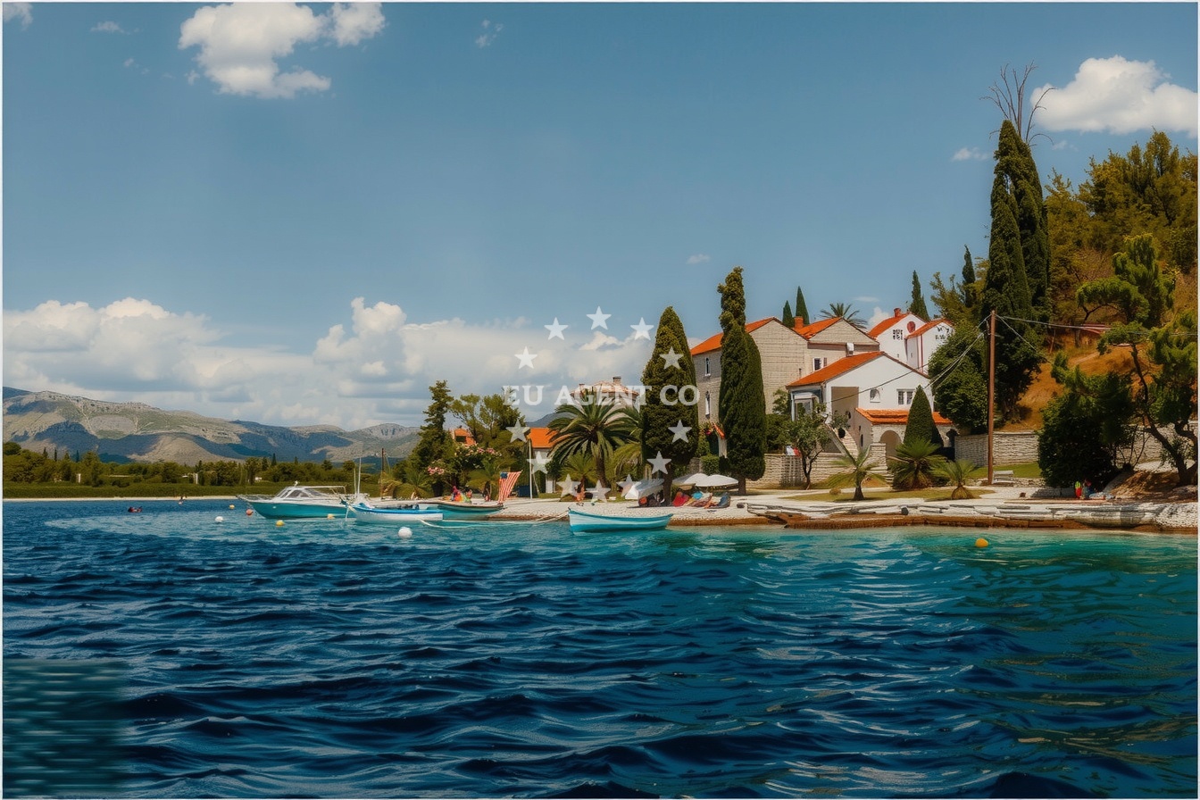 Additional view of Quay buoy field in Quay on the island Vrnik, South Dalmatia, Croatia photo 7